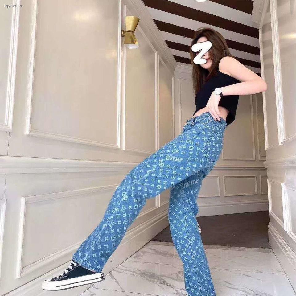 Quần jeans lưng cao thời trang phong cách hiphop đường phố Âu Mỹ 20 | BigBuy360 - bigbuy360.vn