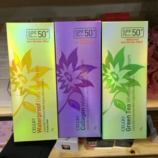 Kem chống nắng cellio spf 50pa+
