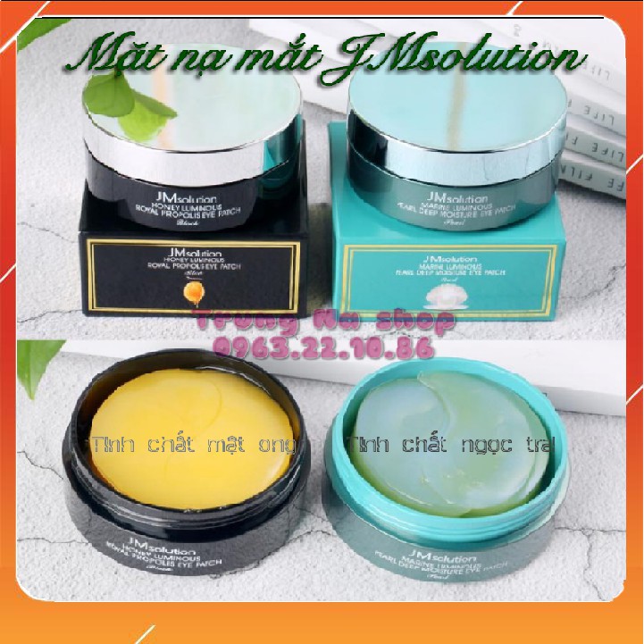 Mặt nạ mắt JM Solution Eye Patch Hàn Quốc (60 miếng/hộp)