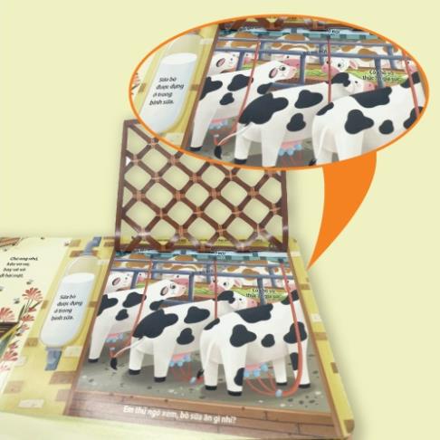 Sách Tương Tác Lật Mở - Khám Phá Thế Giới Nhỏ Nông Trường