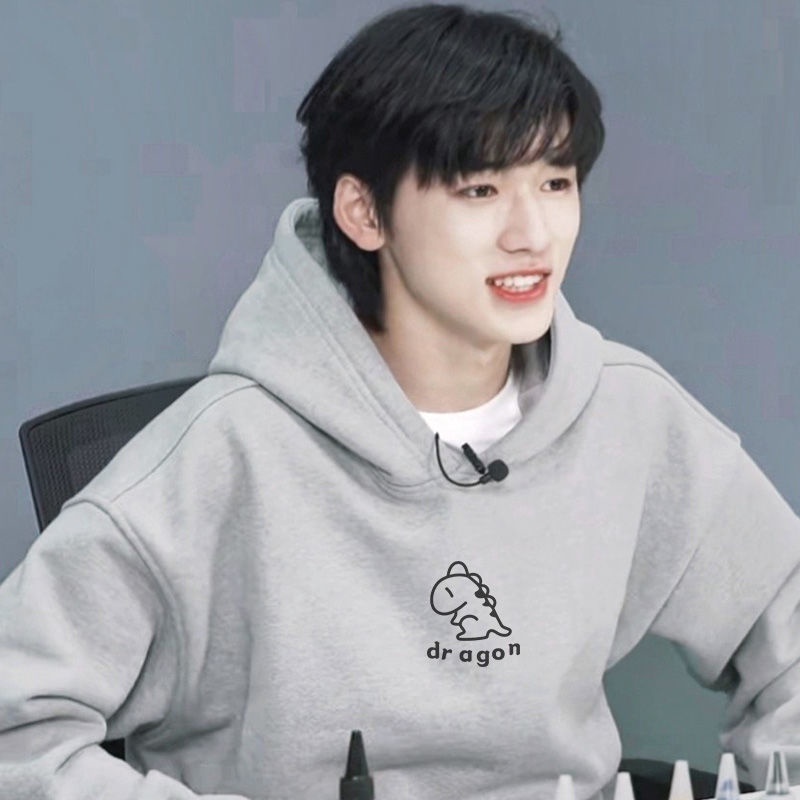 Áo hoodie TNT in hình khủng long nhỏ hoodie nam nữ Unisex