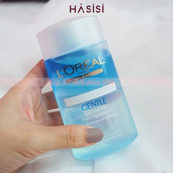 Tẩy Trang Mắt Môi L'OREAL GENTLE LIP AND EYE MAKEUP REMOVER 125ml
