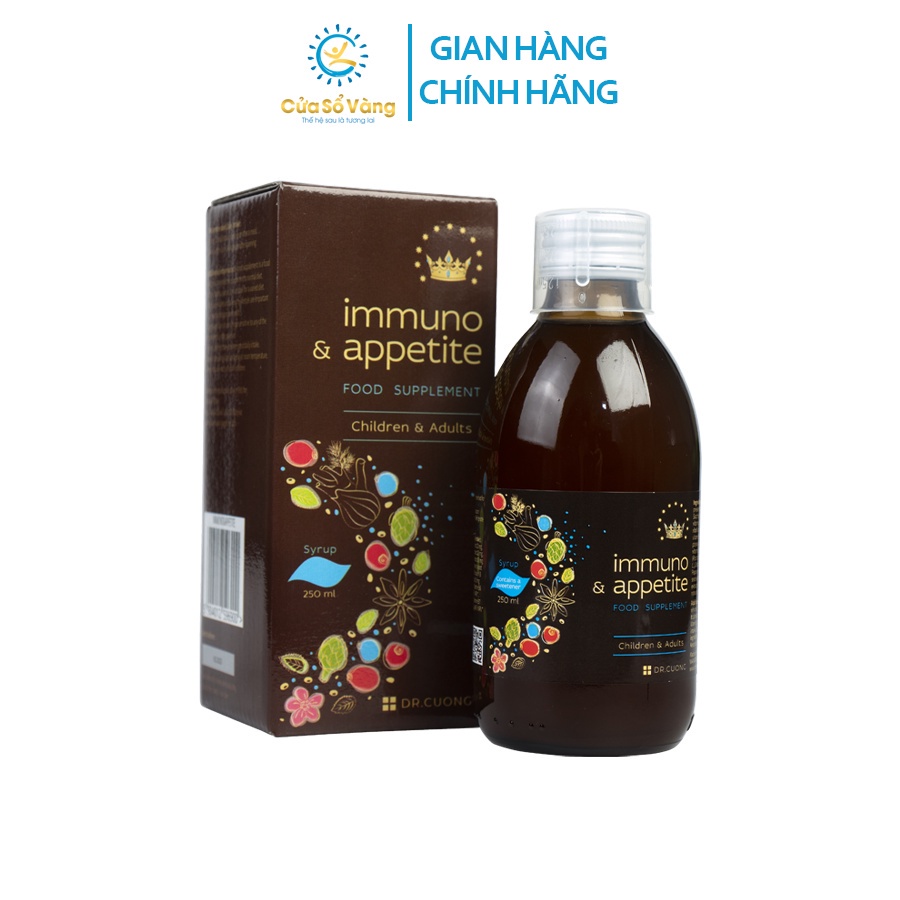 Immuno & Appetite – Hỗ Trợ Chứng Biếng Ăn, Tăng Cường Hệ Miễn Dịch