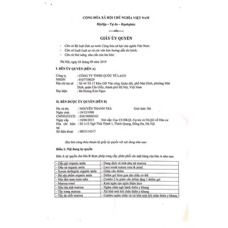 Nước hoa Laco