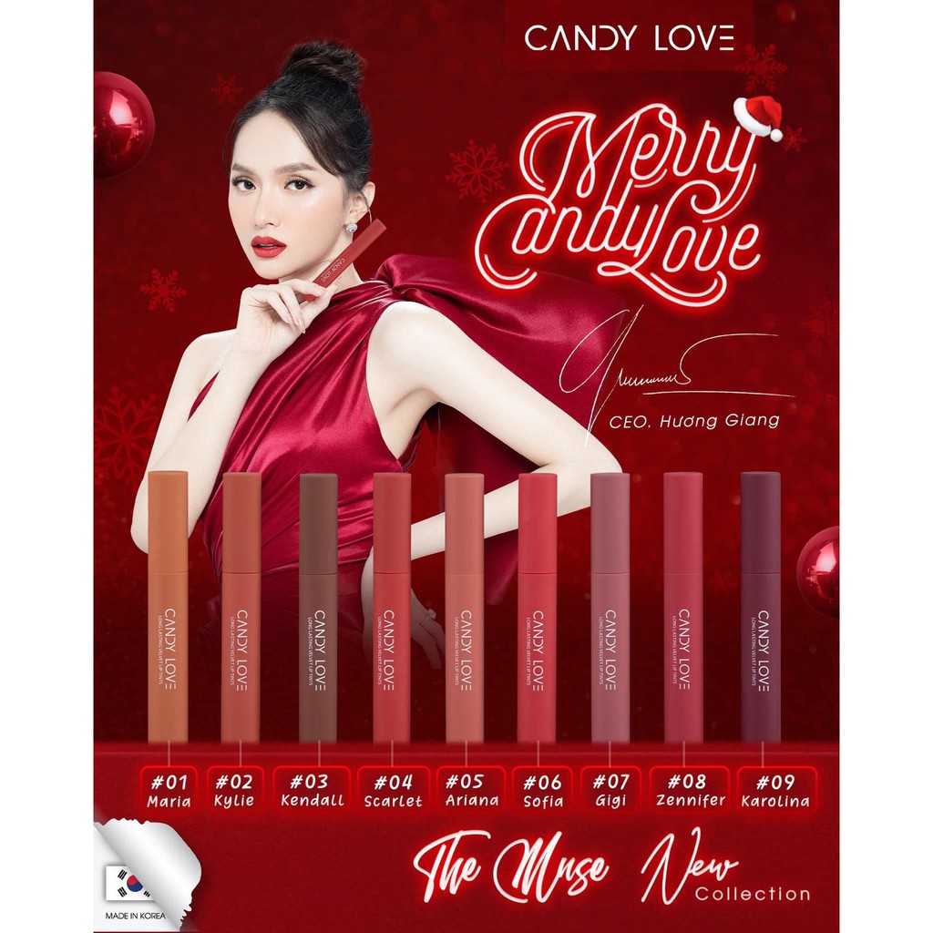 SON CANDY LOVE 03 KENDALL NÂU ĐẤT – THE MUSE LIMITED 2021