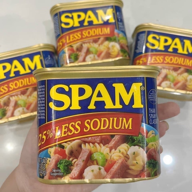 Combo 4 thịt hộp SPAM Mỹ - Date 2024