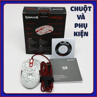 Chuột chơi Game Redragon Lavawolf M701B/W