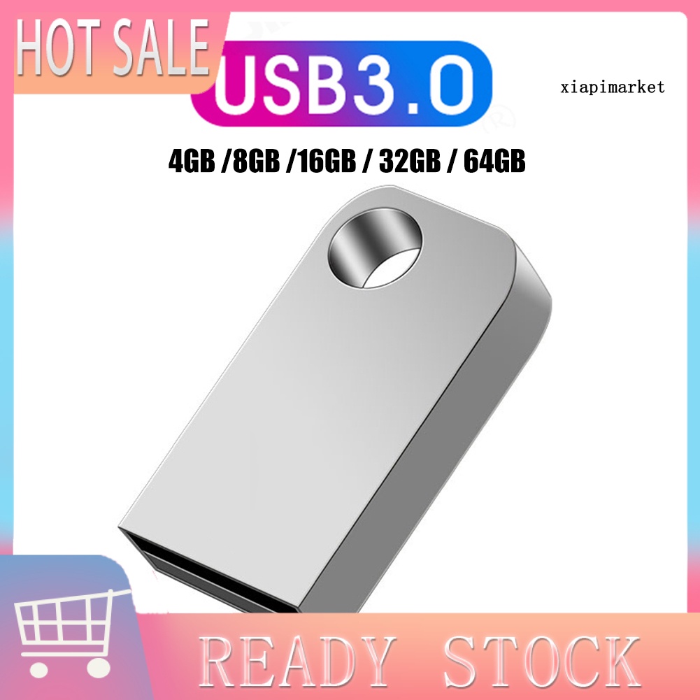 MAT_4/8/16/32/64GB Mini Metal USB 3.0 High Speed U Disk Flash Drive for PC Laptop