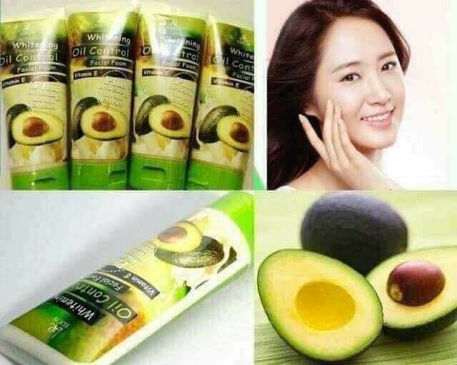 😊SỮA RỬA MẶT TRÁI BƠ ARON WHITENING OIL CONTROL THÁI LAN🥑