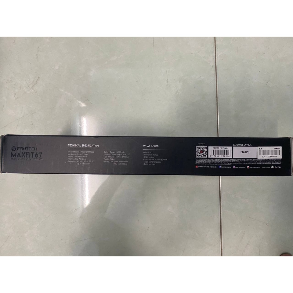 Bàn phím cơ MAXFIT 67 - Hàng 2nd - Kit only