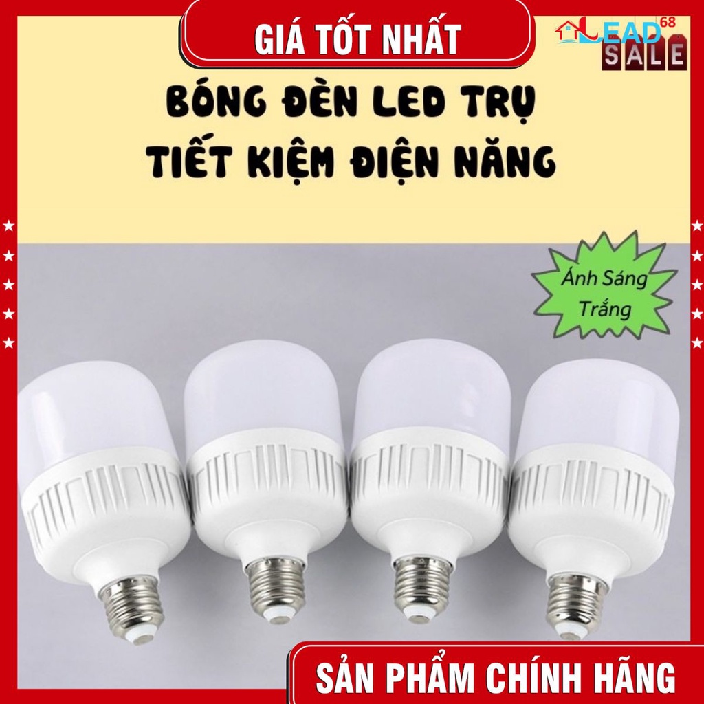 Bóng đèn led trụ tròn thế hệ mới ,Công suất 20W,30W - ánh sáng trắng