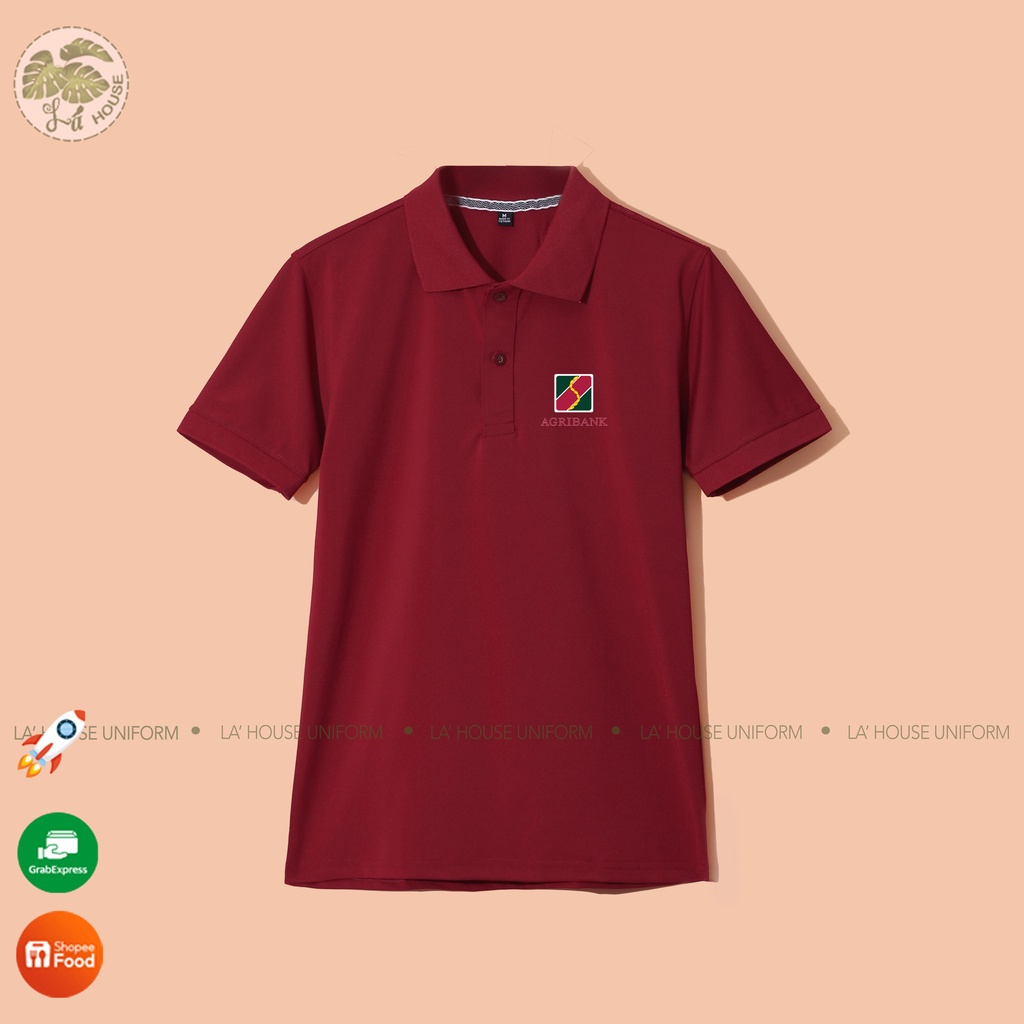 Áo thun đồng phục ngân hàng La ' House Uniform - AGribank