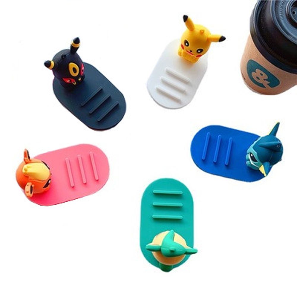 Giá Đỡ Điện Thoại Để Bàn Hình Pikachu Dễ Thương Eevee Vaporeon / Pokemon Trang Trí Bàn Làm Việc 81