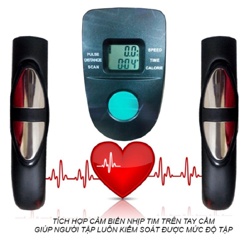 Xe đạp tập thể dục tập gym tại nhà Queen Sport X9 tặng má phanh dự phòng + đồng hồ + giá đỡ ipad + đo nhịp tim