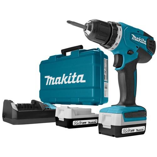 Máy khoan vặn vít dùng pin Makita DF347DWE 14.4V