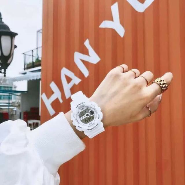 đồng hồ điện tử - giới tính unisex - hàng chính hãng shhors - chống nước