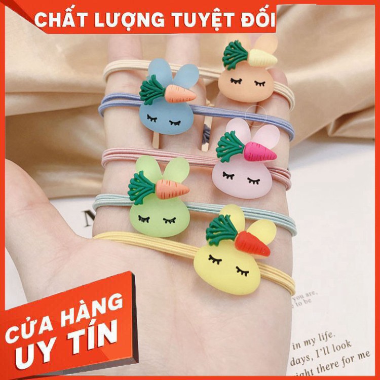 [CỰC HOT] Dây cột tóc thỏ con CT35 KD003D