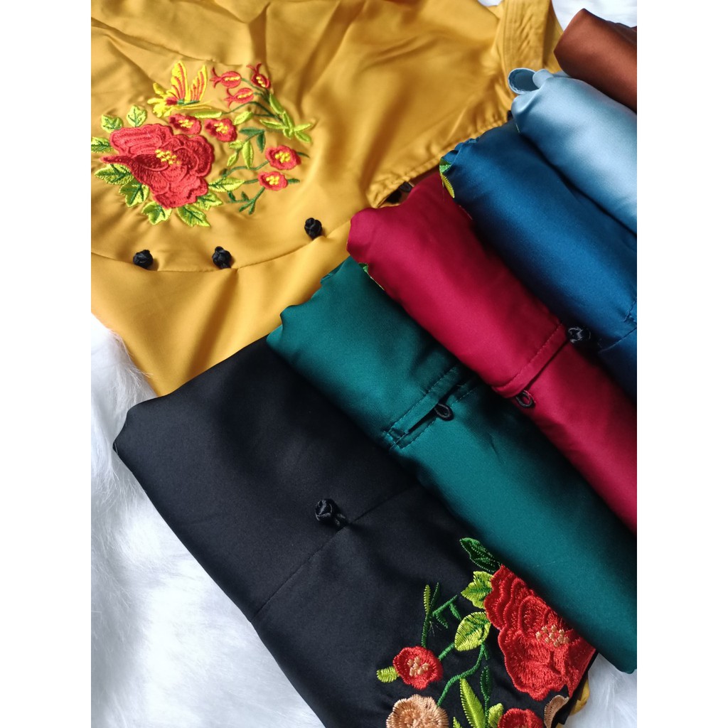 [Mã WASTCOOL giảm 15% tối đa 50K đơn 99K] Đồ Lam Đi Chùa PR028 Vải Lụa Cao Cấp Thêu Hoa Dây Thắt Cực Đẹp | BigBuy360 - bigbuy360.vn