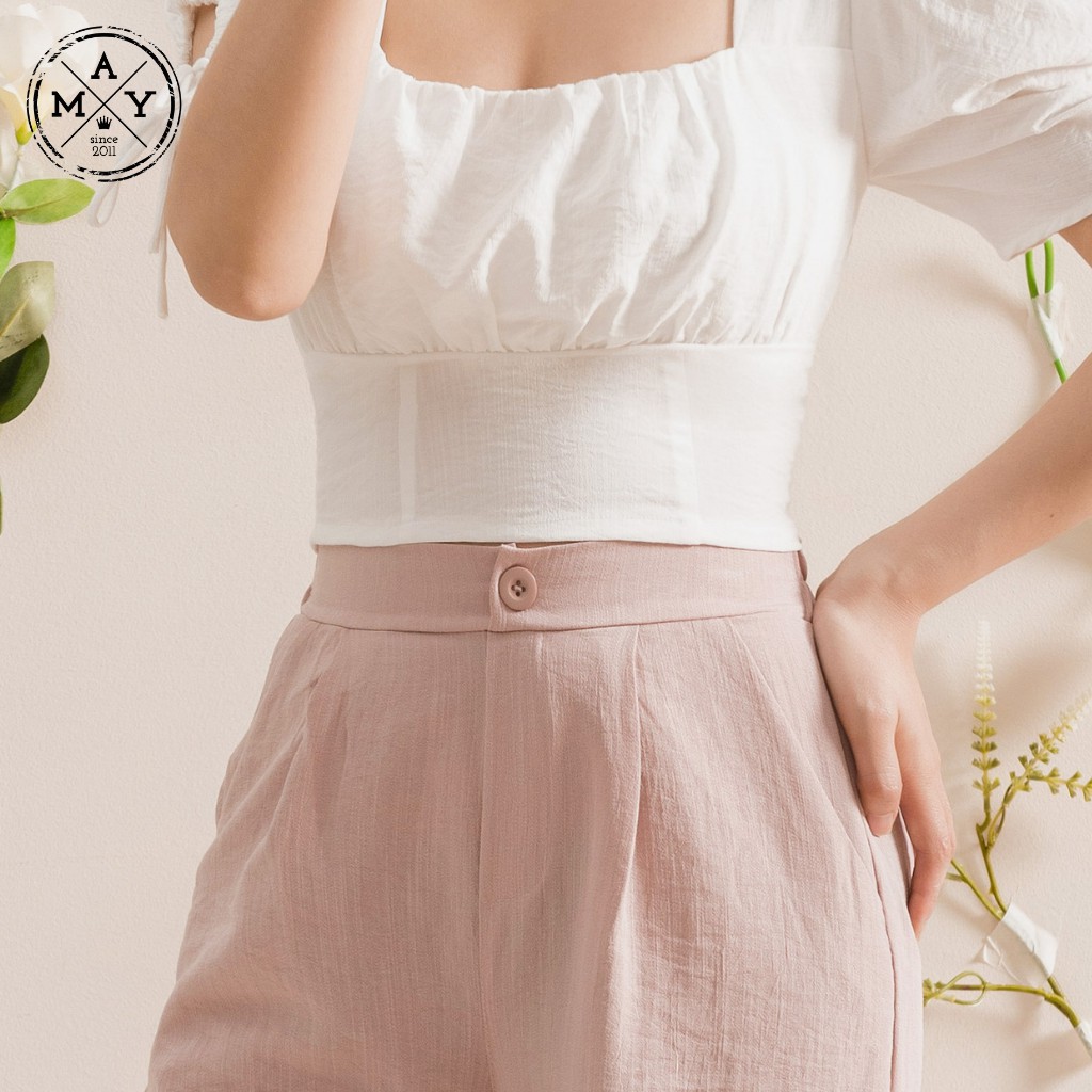 Quần Ống Rộng, Quần Ống Suông Cạp Cao Dáng Dài Cho Nữ Đi Làm, Đi Chơi MAG03-0034 MAY.SINCE2011 | BigBuy360 - bigbuy360.vn