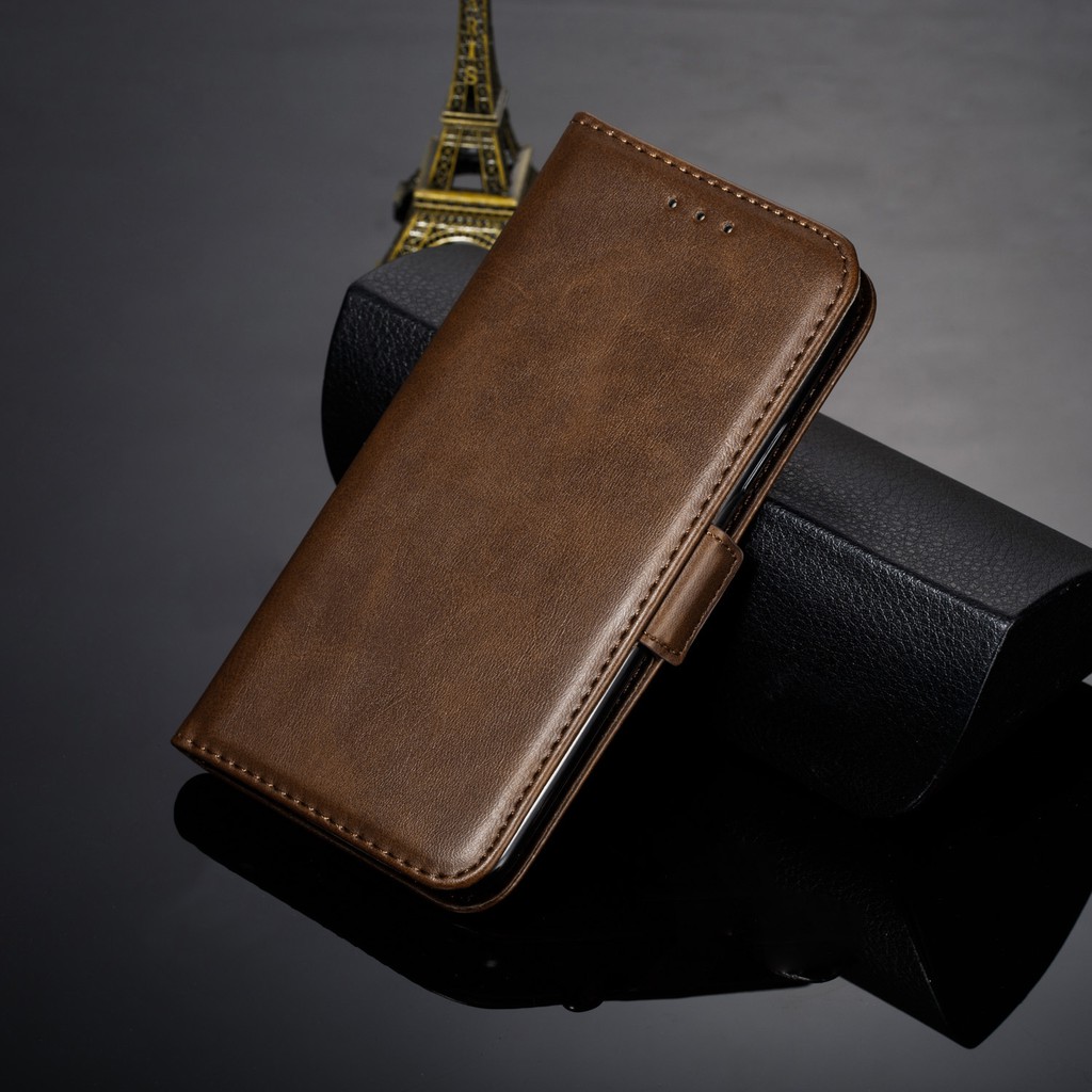 Bao da điện thoại nắp gập màu trơn dành cho Samsung A5 2017 | BigBuy360 - bigbuy360.vn