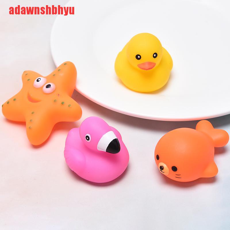 [adawnshbhyu]Baby Water Flashing Animals Automatic Led Lighting up Beach Bathroom Bath Toys