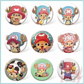 ☠ One Piece Character 06 ：Tony Tony Chopper - Anime Cosplay Badge Cài áo ☠ 1Pc 58MM Collection Brooches Pins for Backpack Clothes（Chopper Series ：9 Styles）
