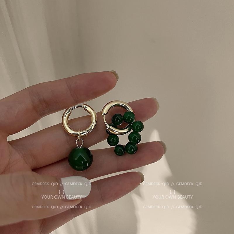 Khuyên Tai Không Đối Xứng Phong Cách Hàn Quốc Thời Trang Cho Nữ