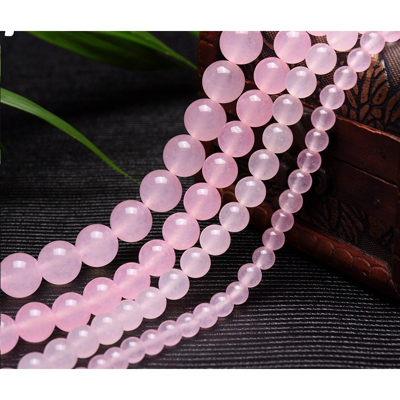 Vòng tay đá Rose Quartz