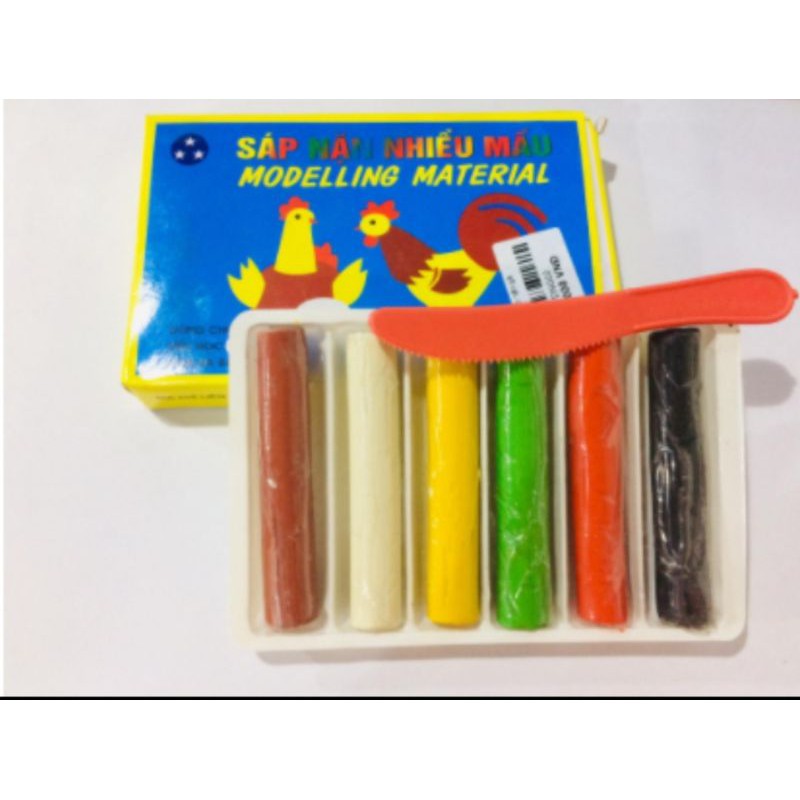 Sáp nặn nhiều màu ( đất nặn)