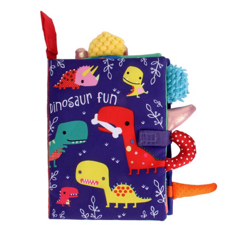 Sách vải tiếng anh 3d cho bé