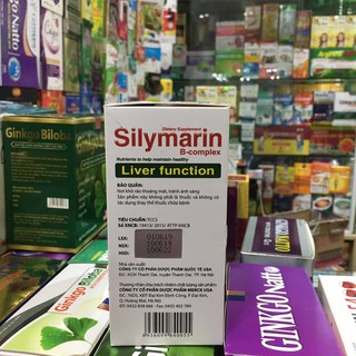 Viên bổ gan Silymarin B-complex Extra h/100v