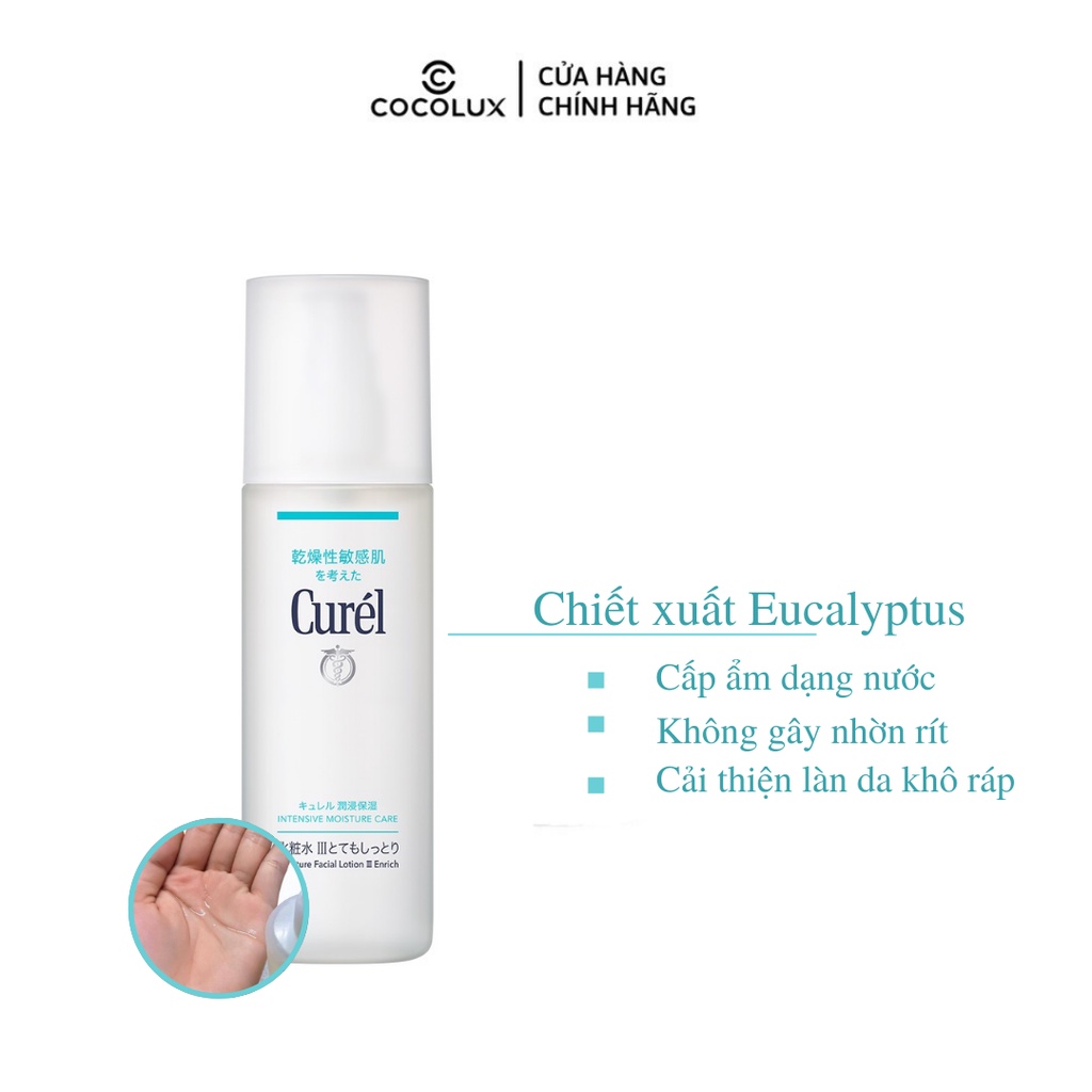 Lotion Curel Dưỡng Da Cấp Ẩm Chuyên Sâu 150ml