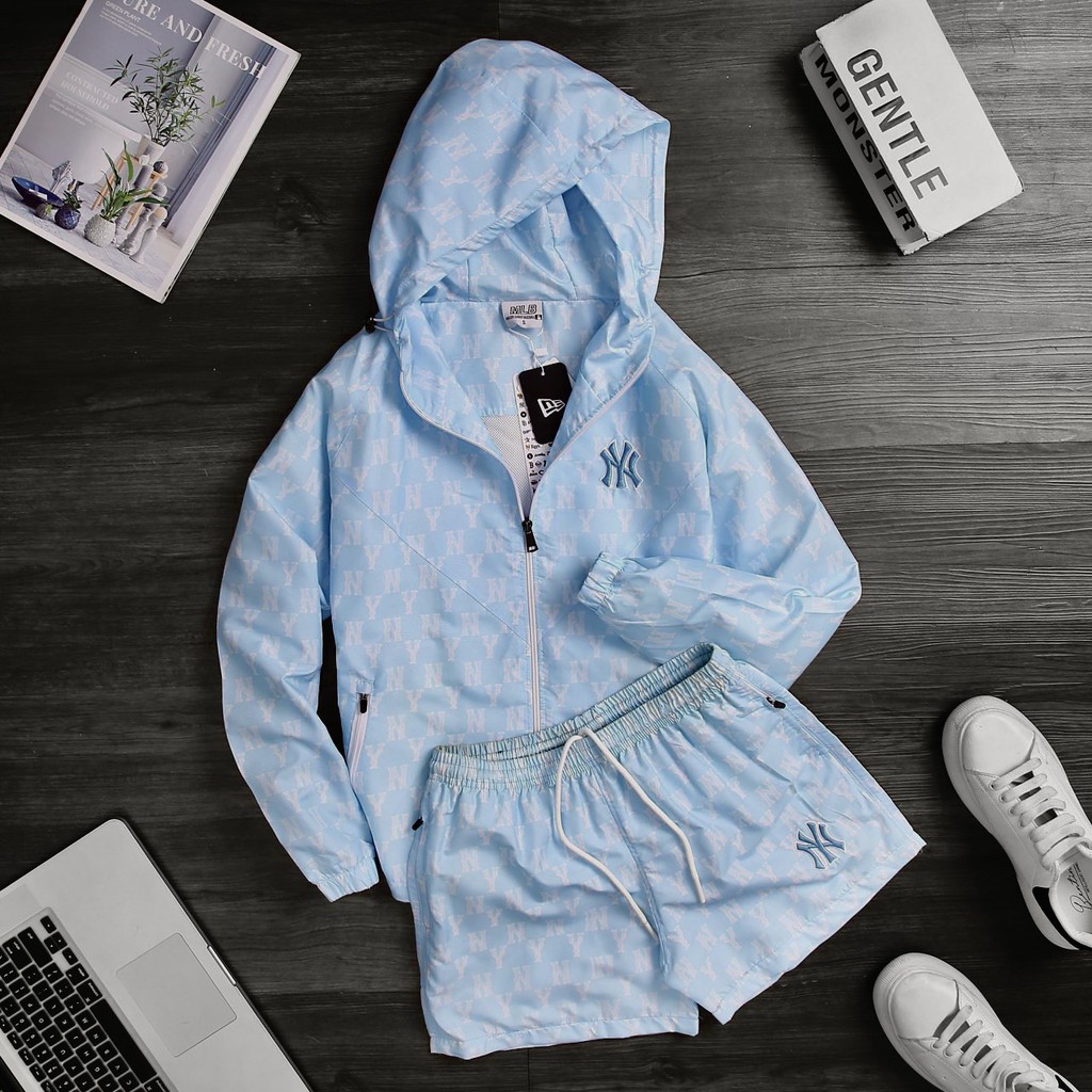 Sét Gió Áo khoác và Short