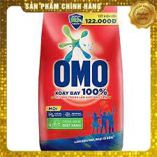 Bột Giặt OMO Hệ Bọt Thông Minh Túi 6kg (Xoáy bay vết bẩn cứng đầu sau 1 lần vò)