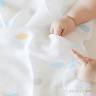 Set 6 khăn sữa sợi tre Bamboo bebe