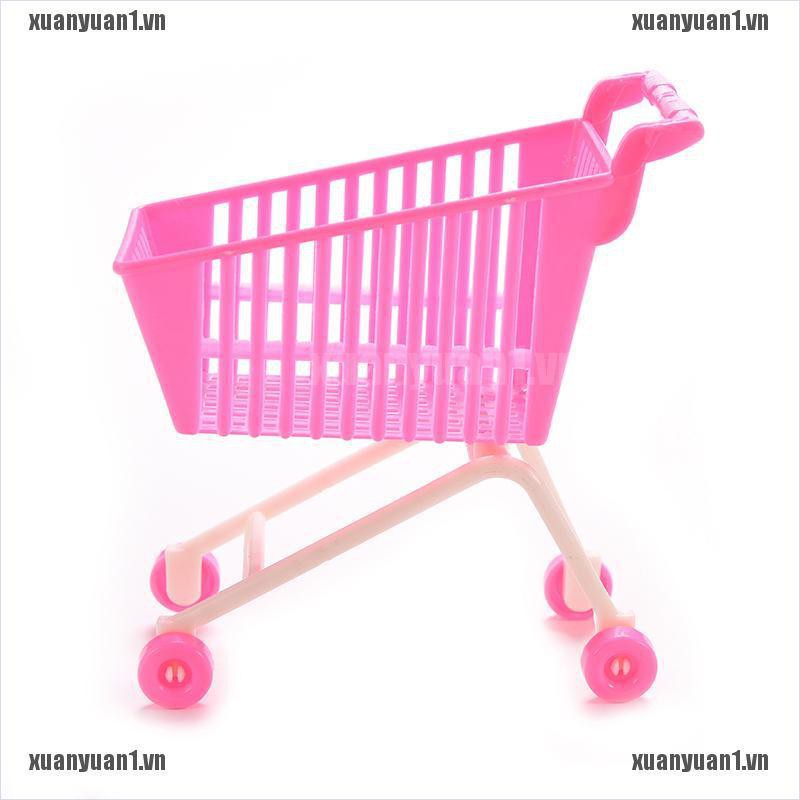 [XUANYUAN1] 1 X Xe Đẩy Mua Sắm Đồ Chơi Cổ Điển Cho Búp Bê Barbie