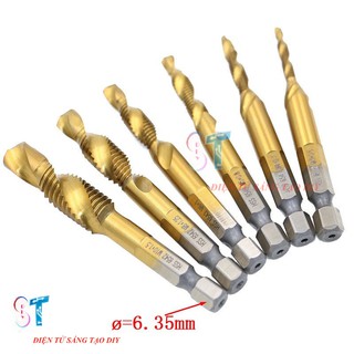 BỘ 6 MŨI KHOAN TARO HSS TẠO REN CAO CẤP