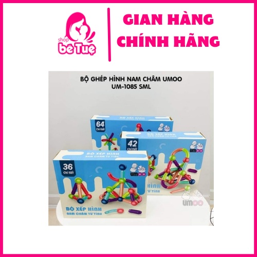 Bộ xếp hình nam châm từ tính Umoo