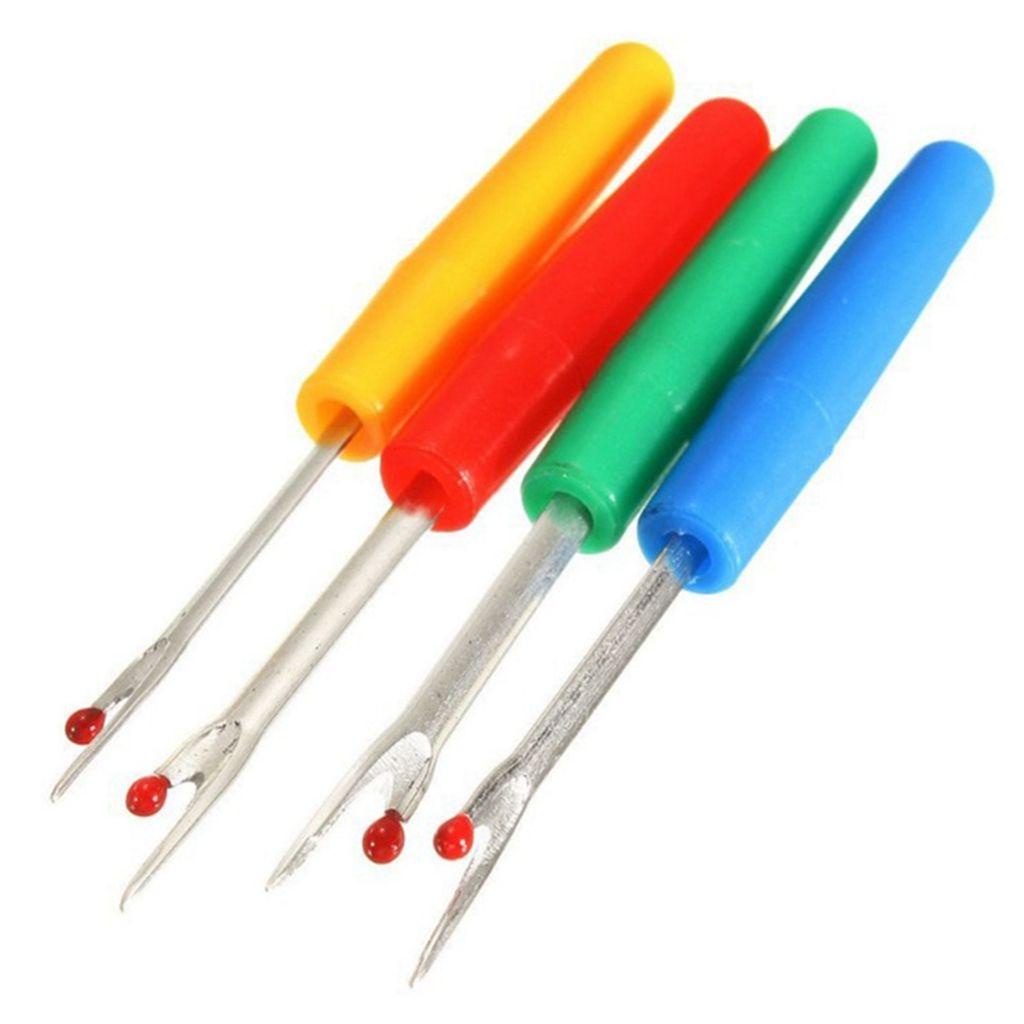 JARRED Set 5 Dụng Cụ Tháo Chỉ Bằng Thép Tay Cầm Nhựa Màu Sắc Ngẫu Nhiên