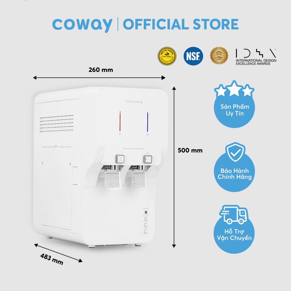 [Mã ELBAU5 giảm 5% đơn 300K] Máy lọc nước Coway Neo 2 CHP-260L