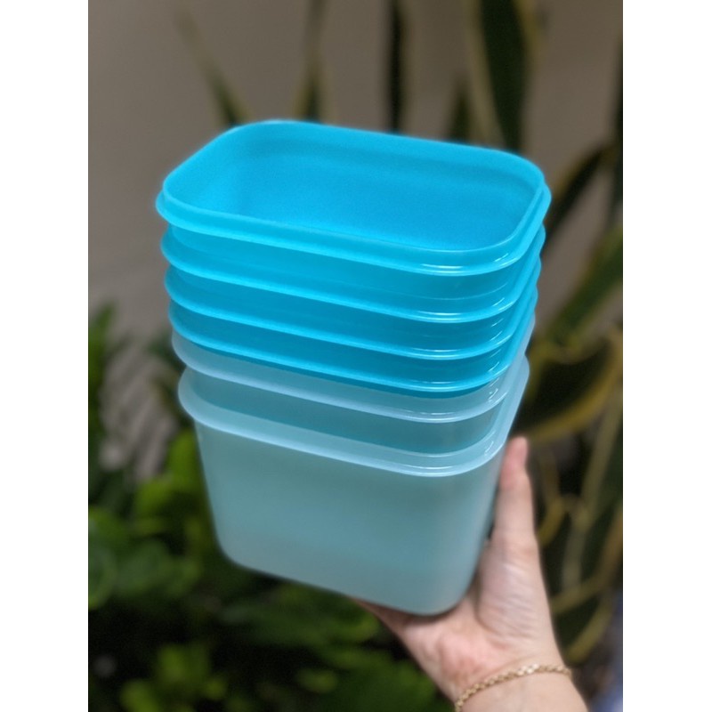 [HÀNG CÓ SẴN] Set Hộp Đông Dẻo Gen II Tupperware 6 Món Cao Cấp - Bộ 6 Món Hộp Trữ Ngăn Đông Ngăn Mát Tủ Lạnh<ẢNH THẬT>