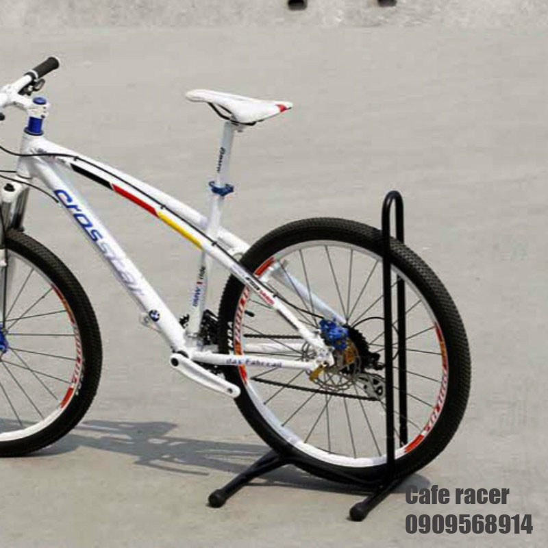 Bộ gá dựng xe đạp cao cấp lắp bánh trước hoặc bánh sau