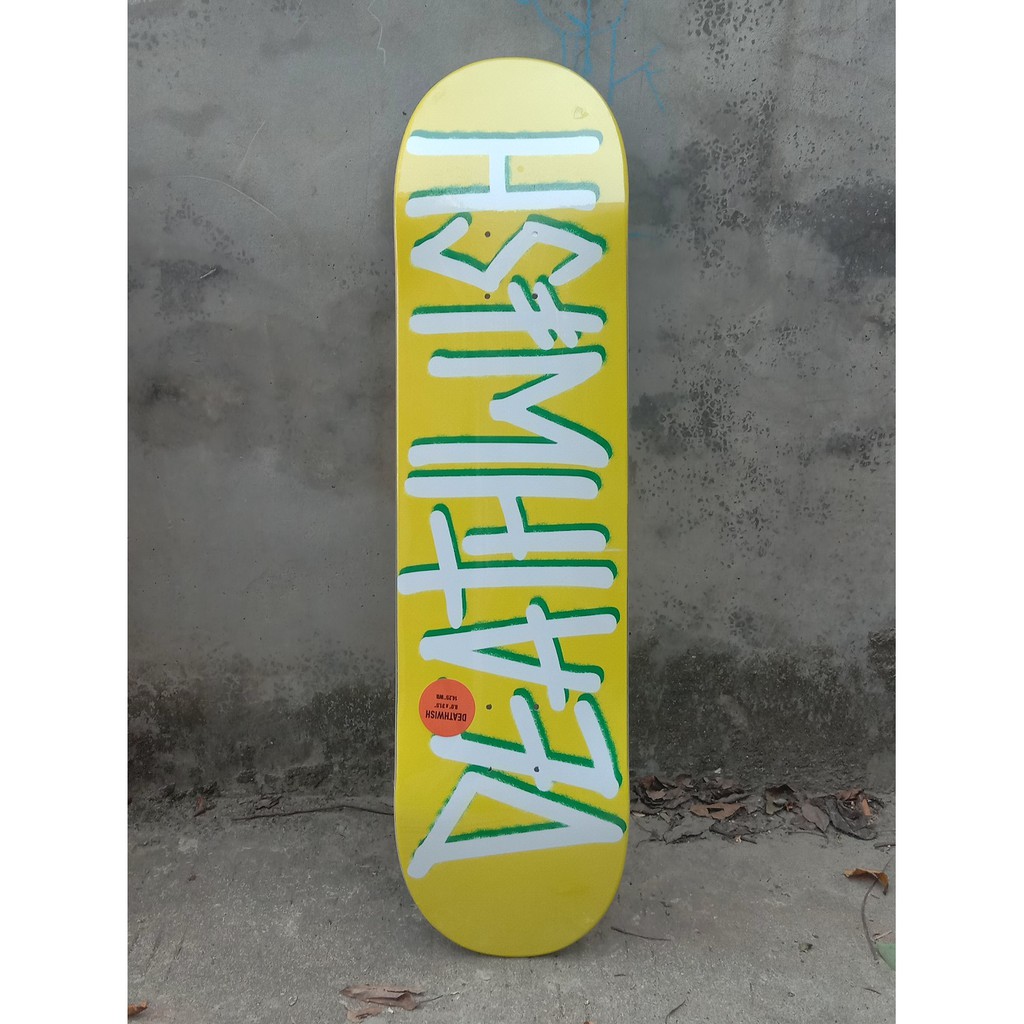 1 Ván Trượt Deathwish DGK 31 * 8inch 31 * 8.25 inch pro Kèm 4 Bánh Xe Tự Làm Cho Người Lớn