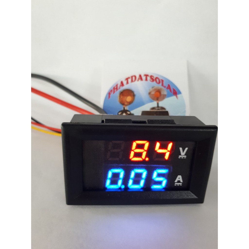 led đo dòng và áp DC 100V-10A
