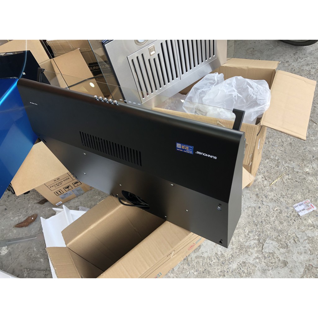 Máy hút mùi Sunhouse SHB 6119B - Đèn led