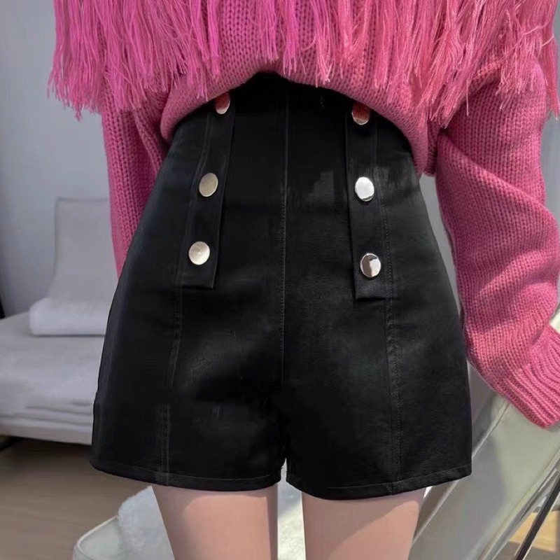 Quần sooc da nhung