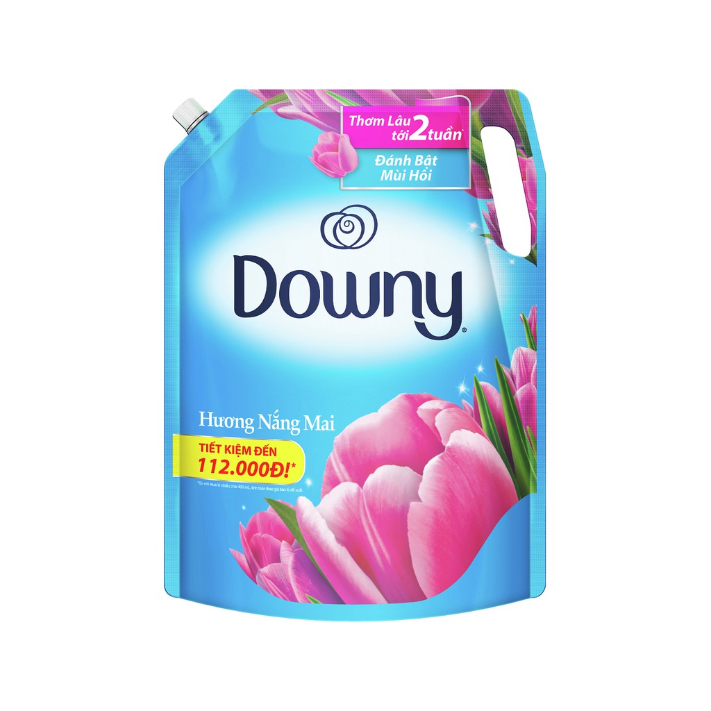 Combo 2 Nước Xả Vải Downy Nhiều Mùi Hương Túi 2.3L/2.6L