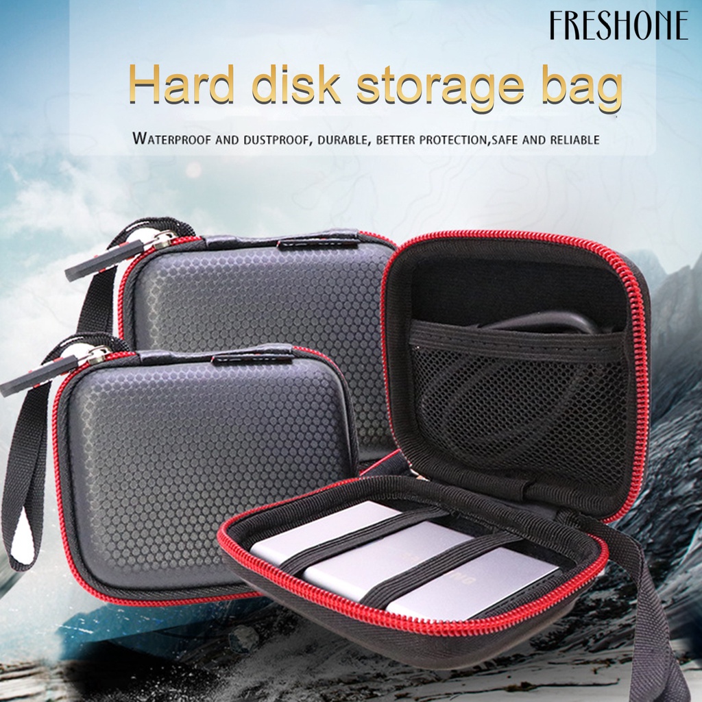 Bảo Vệ Túi Đựng Ổ Cứng 1.8 Inch Có Dây Đeo Tay Chống Mài Mòn Cho Samsung T5 T7 SSD | BigBuy360 - bigbuy360.vn
