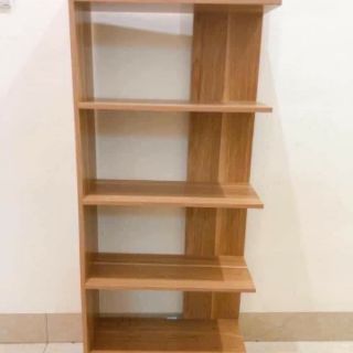 Kệ góc tường 5 tầng vân gỗ