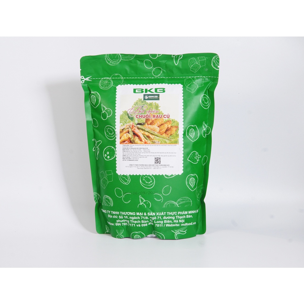 BỘT CHIÊN BÁNH CHUỐI AN GIANG BKB gói 1kg - BỘT CHIÊN BÁNH KHOAI - BỘT CHIÊN GIÒN